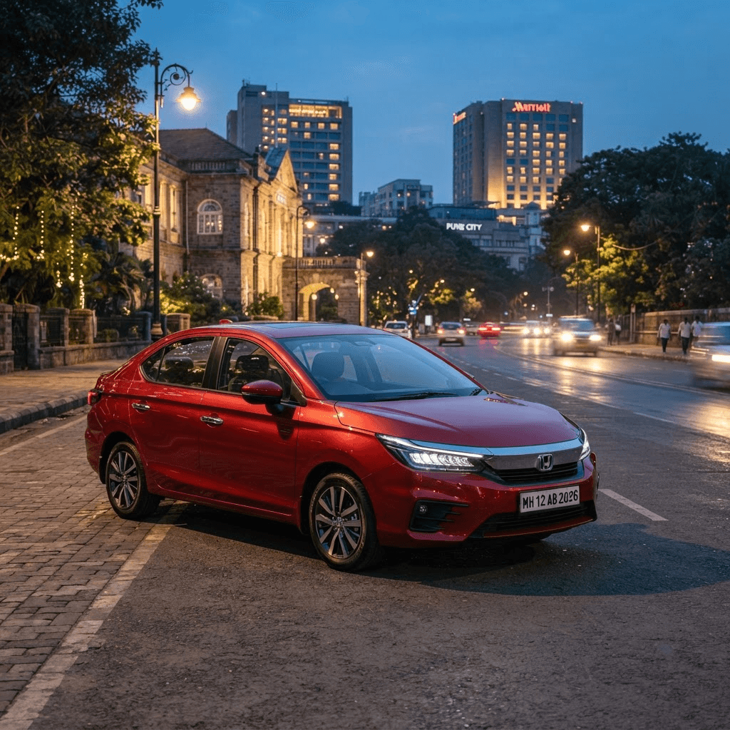 Radiant Red Metallic 2026 Honda City