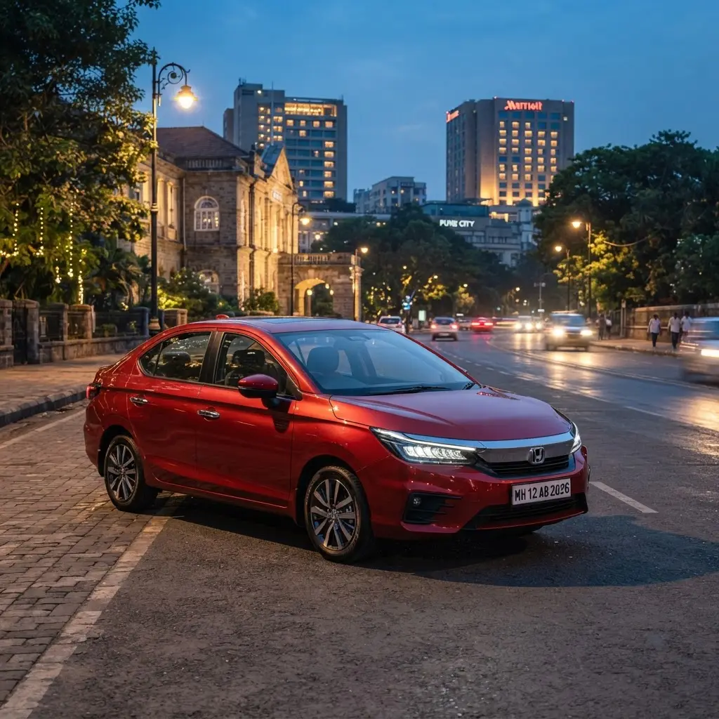 Radiant Red Metallic 2026 Honda City