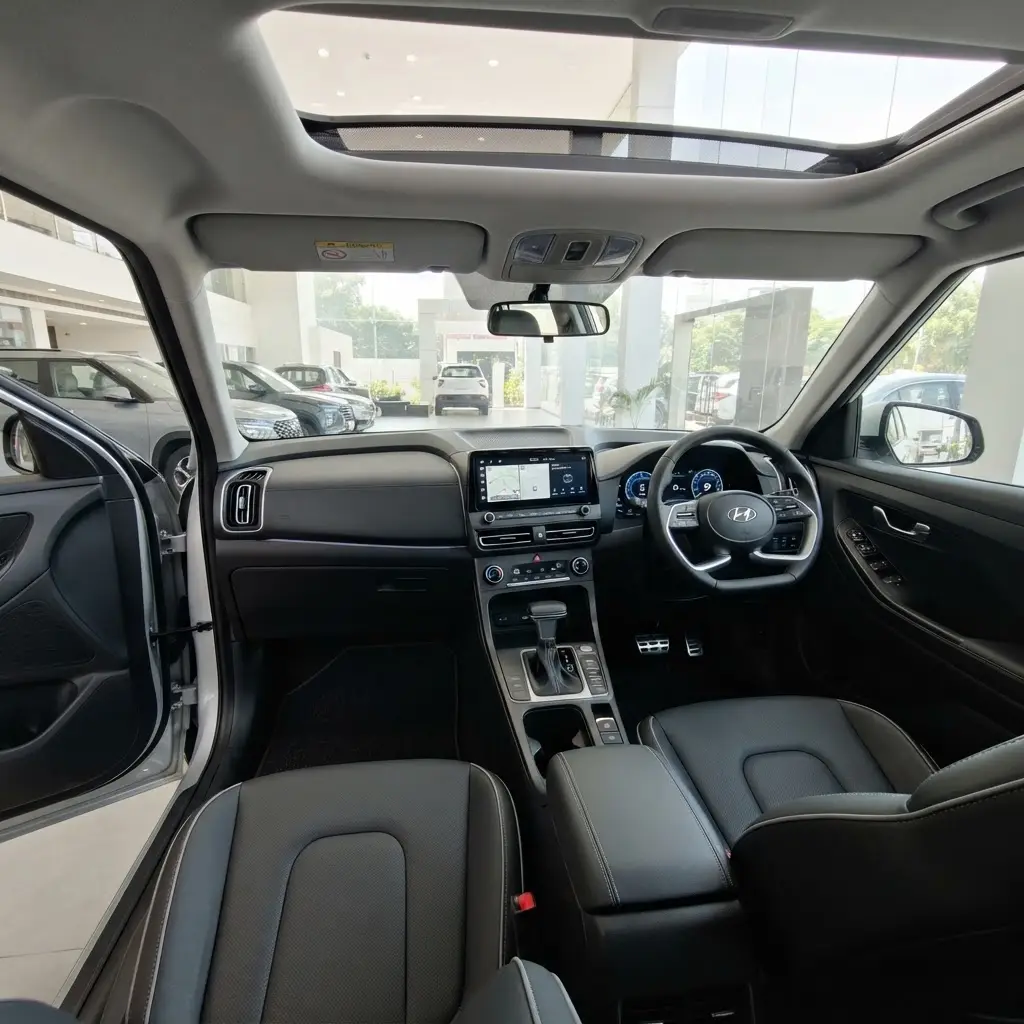 Hyundai Creta right-hand-drive cabin and interior