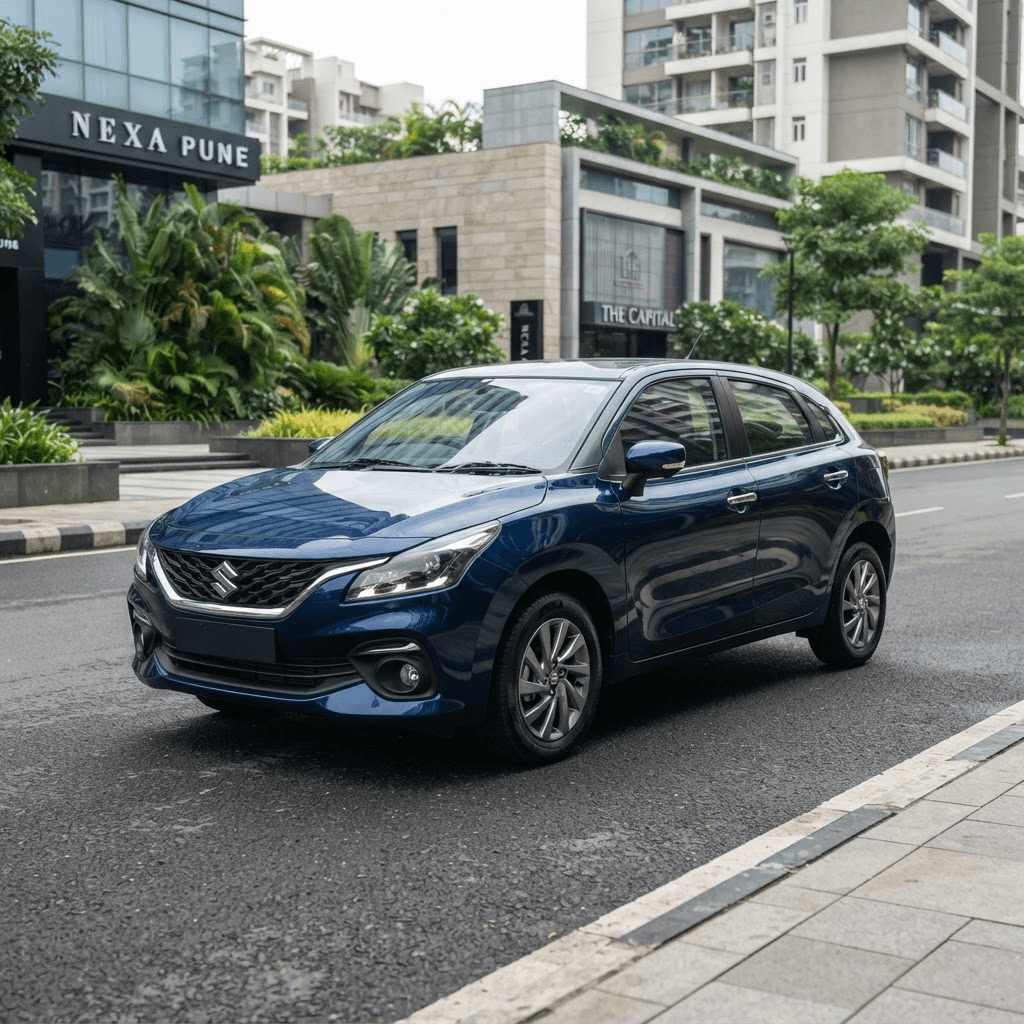 Nexa Blue 2026 Maruti Suzuki Baleno